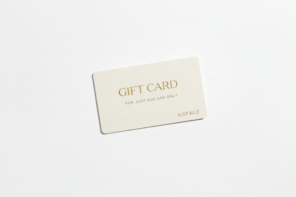 Just.Kuz Gift Card - No Ribbon