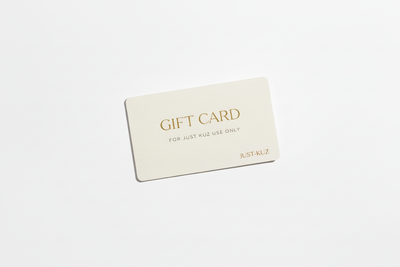 Just.Kuz Gift Card - No Ribbon